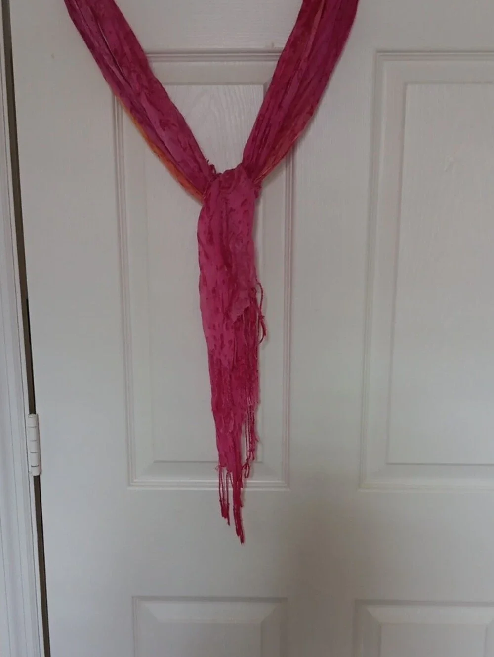 Bright Pink Women's Scarf Wrap - Lightweight Fashion AccessoryVintage